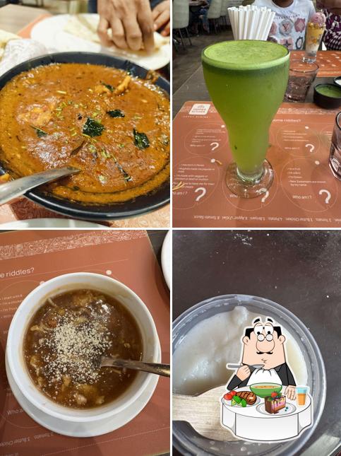 Hot and sour soup at Copper Kitchen Mogappair Hot and sour soup at Copper Kitchen Mogappair