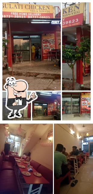 The interior of Gulati Chicken