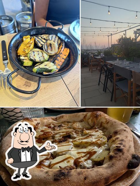 La immagine di interni e cibo da Tosto