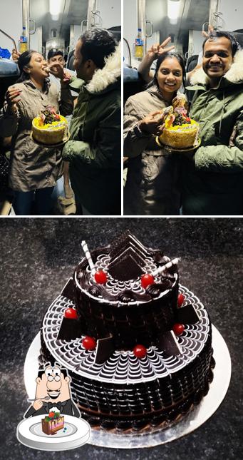 Chocolate cake at VRANDAVAN BAKERY