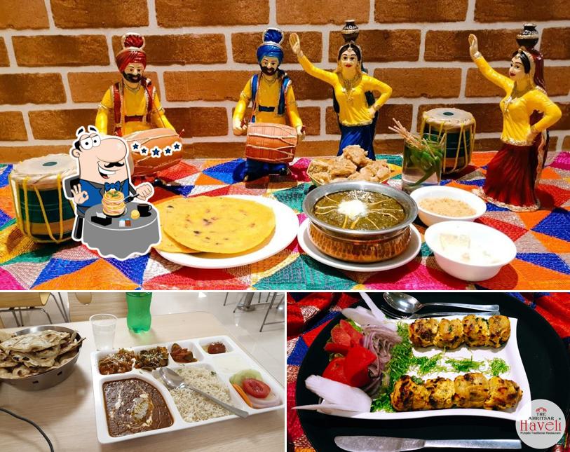 Food at The Amritsar Haveli