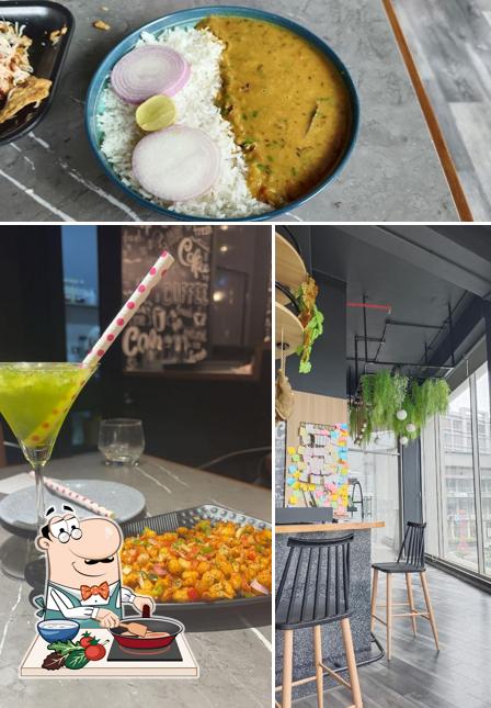 Chicken curry at Urban Theka Cafe