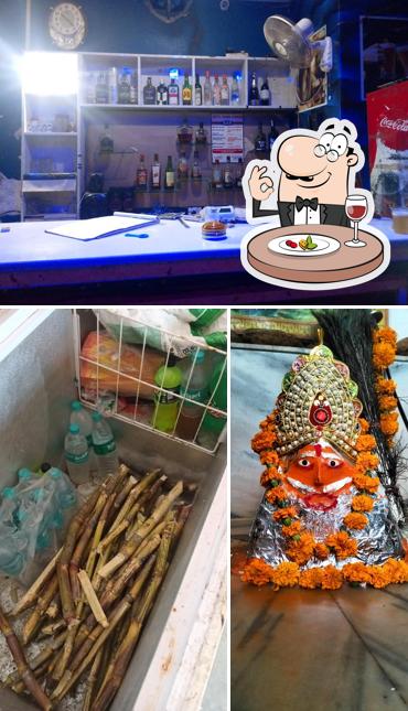 Take a look at the photo displaying food and beverage at Bundi Turban Hotel and Bar in Bundi