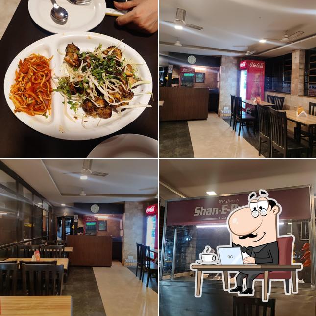 The interior of Shan-E-Punjab Restaurant