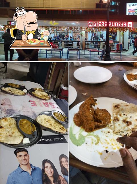 Shere Punjab Dhaba is distinguished by food and interior