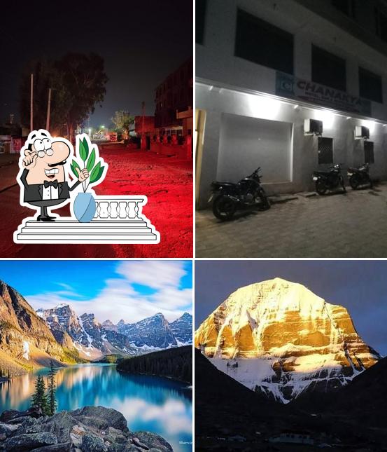 Check out how Chanakya Hotel bar and restaurant ( since 1997) looks outside