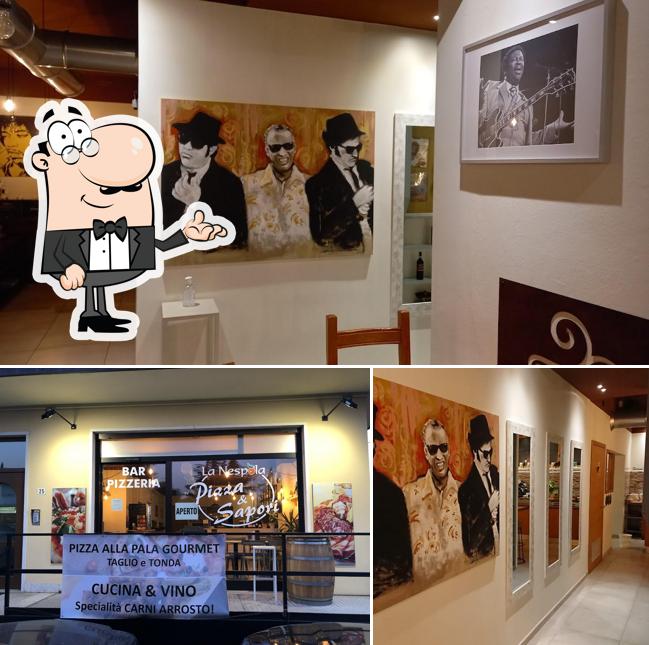 Gli interni di La Nespola Pizza & Cucina