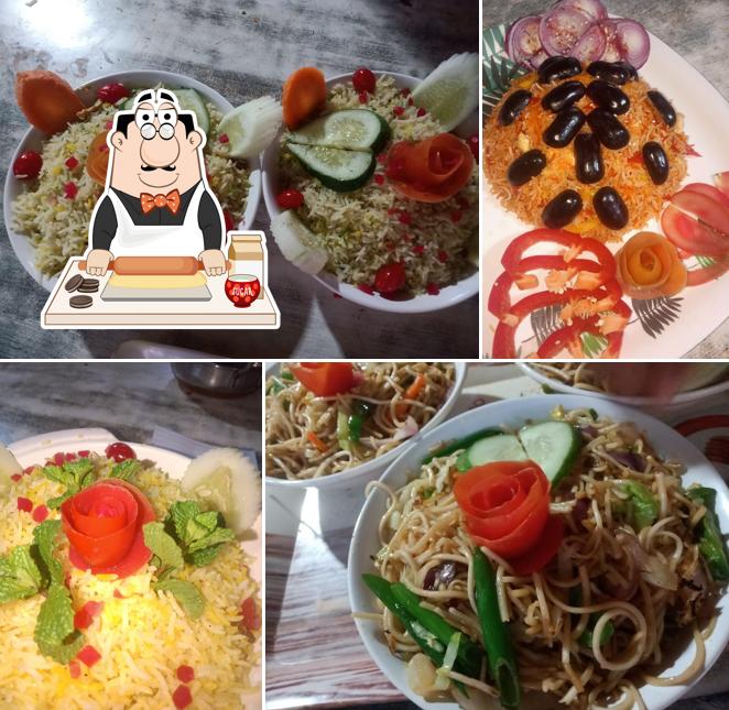 Niharika Restaurant serves a selection of sweet dishes