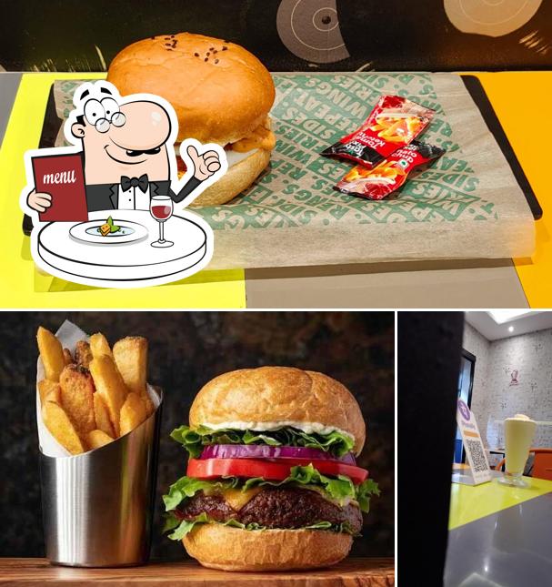 The restaurant's food and beverage