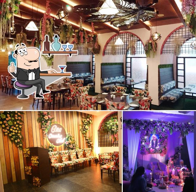 The interior of Hotel Goa Country Club