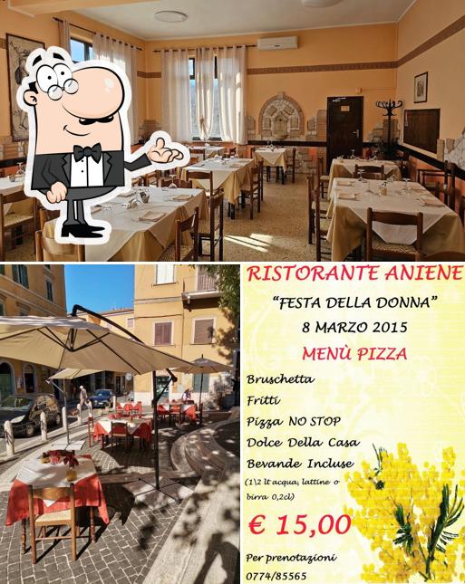 Gli interni di Ristorante Affittacamere Aniene