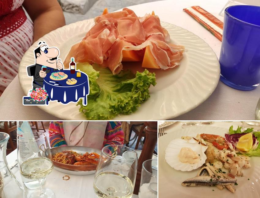 Sashimi al Ristorante Taverna al Canevon