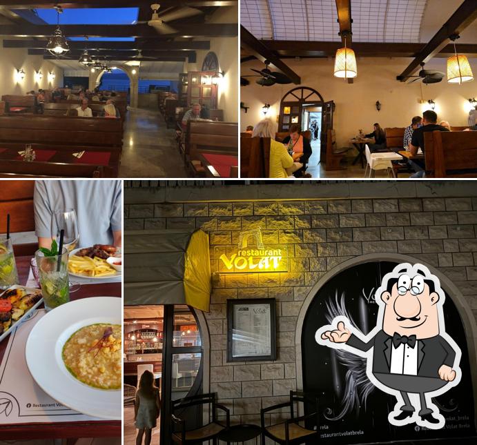 Siediti a un tavolo di Restaurant Volat Brela