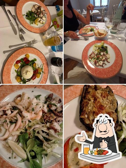 Platti al Trattoria Al Parol
