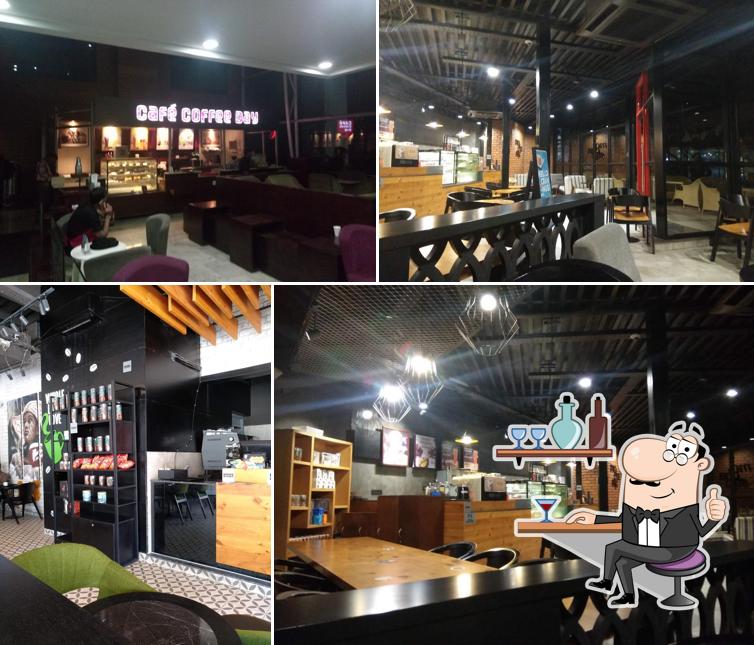 The interior of Coffee Day