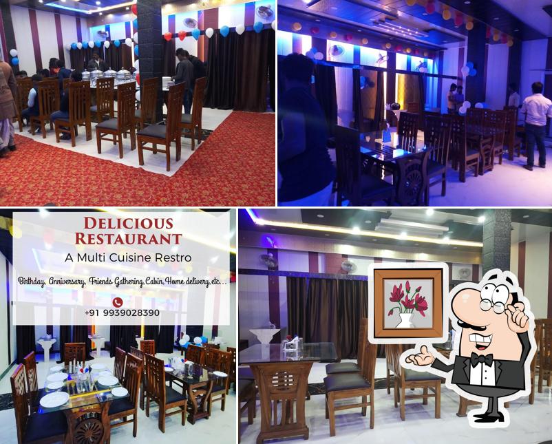 The interior of Delicious Restaurant