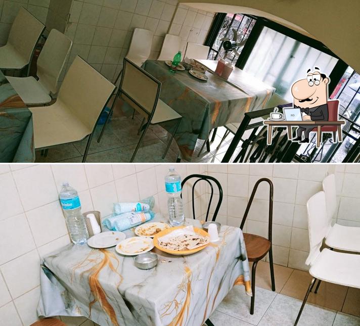 Gli interni di Ramzan Restaurant Di Khan Baba