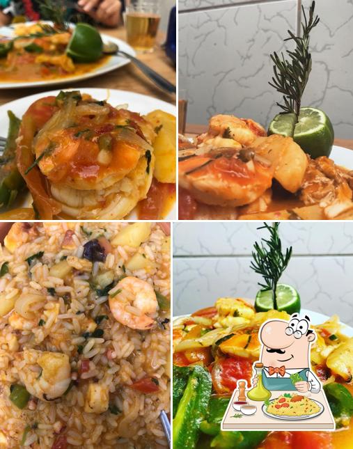 Platos en Bar do Cabo