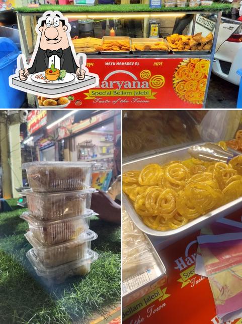 Meals at Haryana special Bellam Jalebi