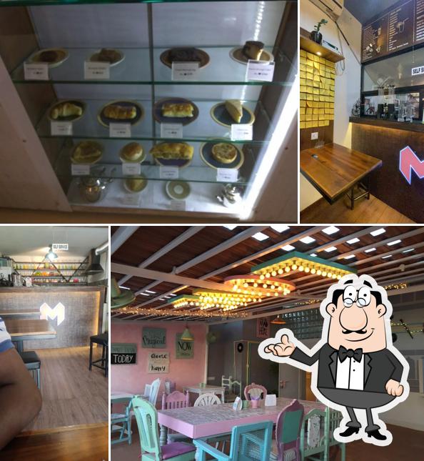 The interior of Le Mission cafe