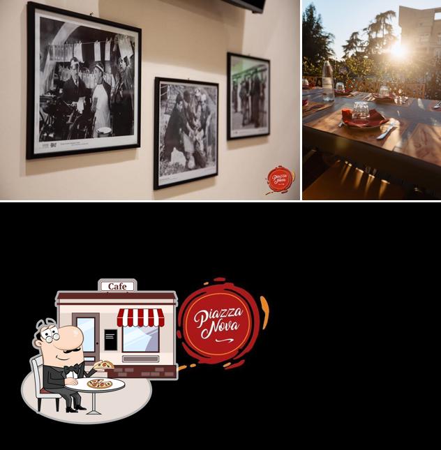 Gli esterni di Piazza NOVA PIZZERIA