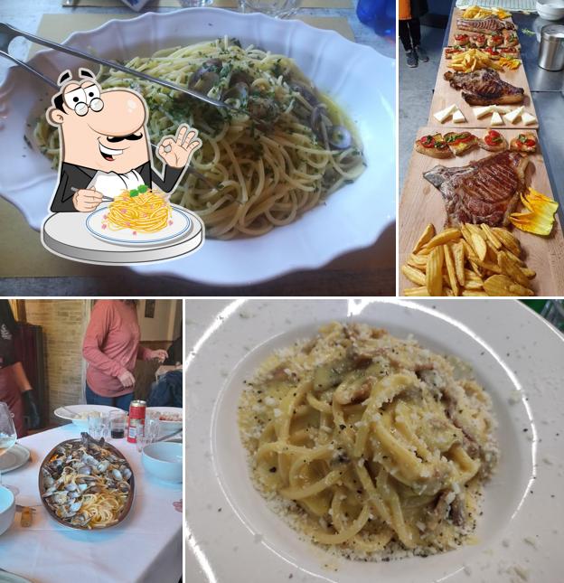 Spaghetti alla carbonara al Pizzeria da Fabrizio
