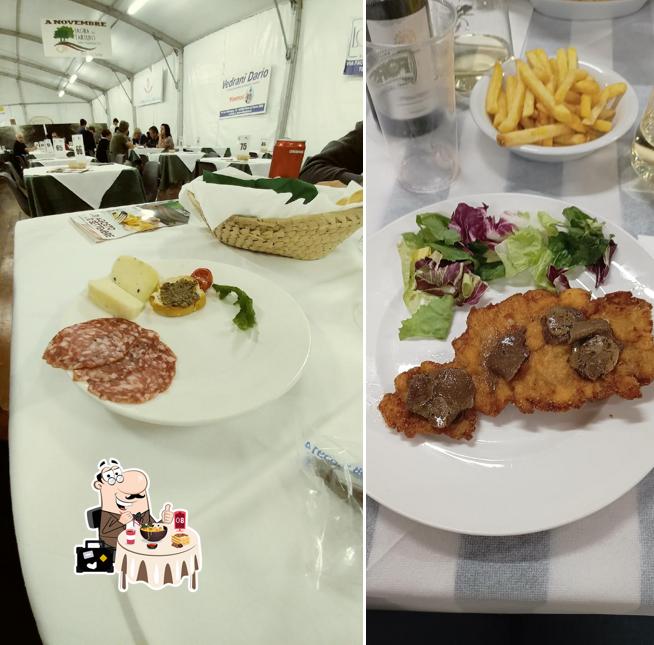 Cibo al Sagra del Tartufo Bianco - Tuber Magnatum Pico