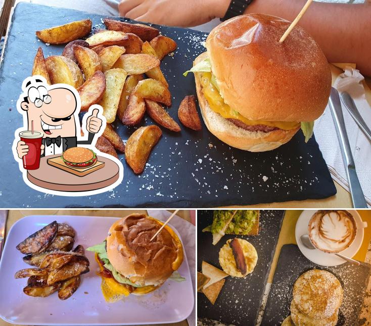 Prova uno dei tipi di hamburger serviti a Re Fosco Bistrot