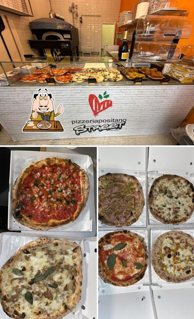 A Pizzeria Positano Street Milano, puoi assaggiare una bella pizza