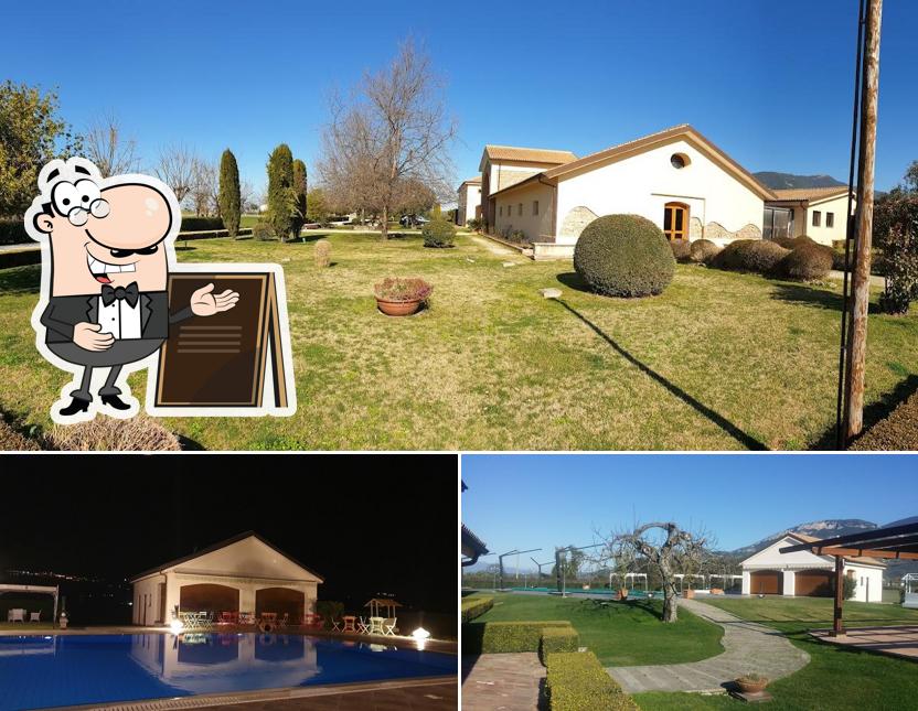 Curiosa tra la parte esterna di Agriturismo PortaSirena