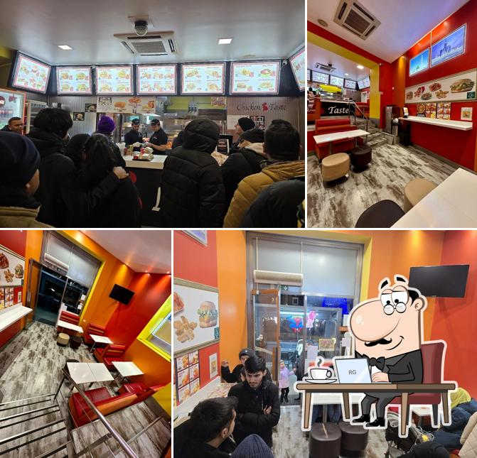Gli interni di Chicken Taste