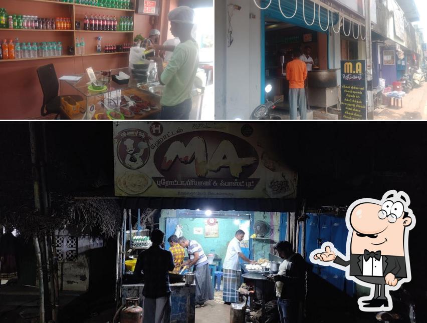 Check out how M.A. Restaurant looks inside