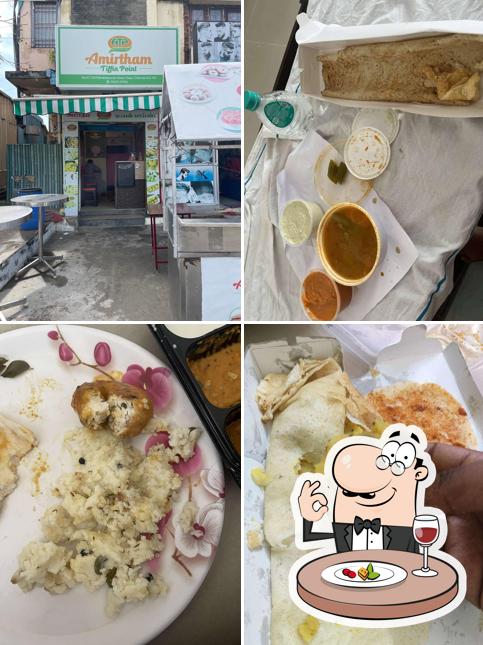 Food at Amirtham Tiffin Point