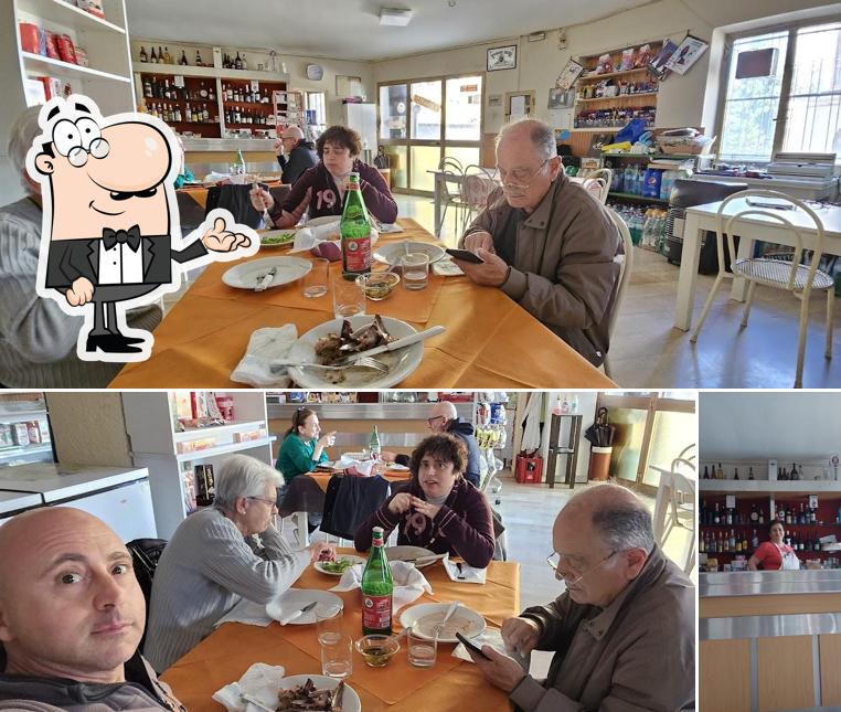 Gli interni di Bar trattoria Pisani Maria