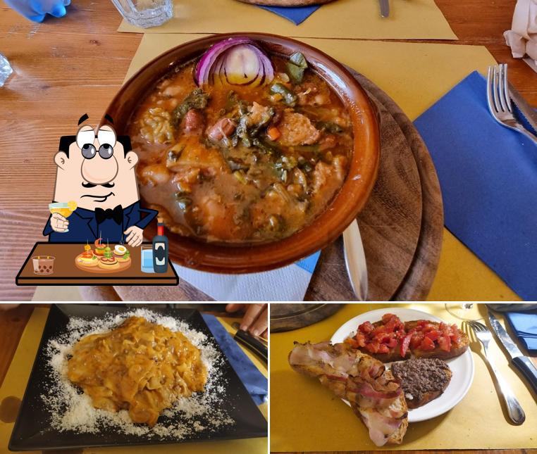 Bruschette al Sira e Remino - L'Osteria a Siena