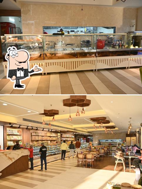 The interior of Bablu Sweets