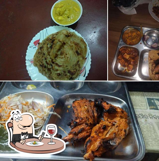 Food at Adi's Dhaba