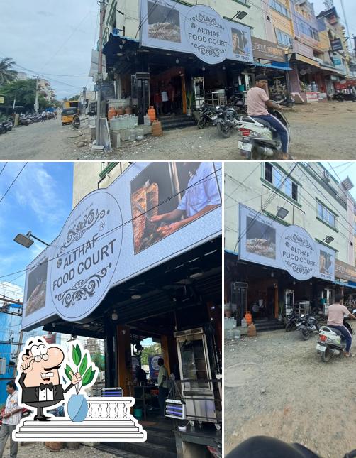 The exterior of Althaf Food Court Urapakkam