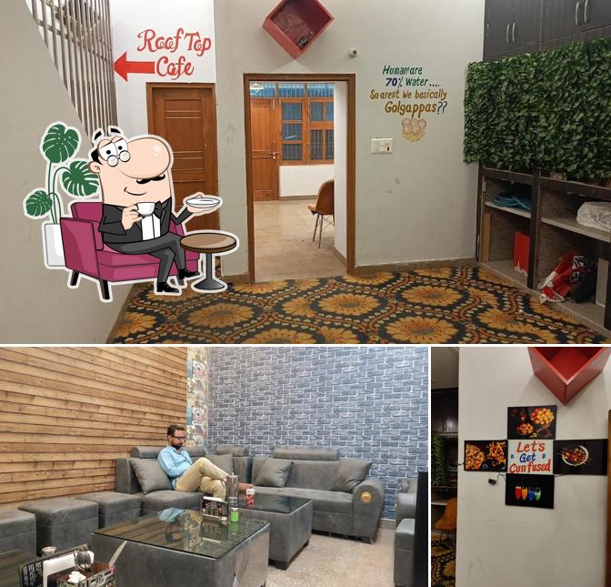 The interior of Chatpati Chaupati