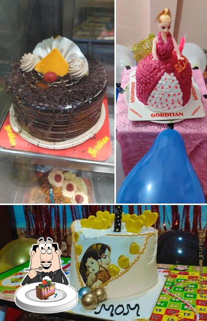 Chocolate cake at Gordhan bakery