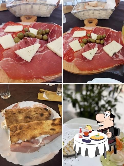 Piatto di formaggi al L'Antica Piazza: trattoria - paposceria - pizzeria