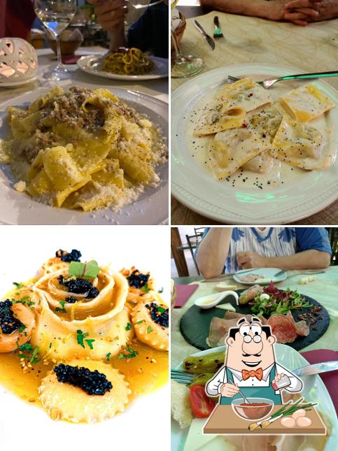 Ravioli al Osteria del Borgo Dentro