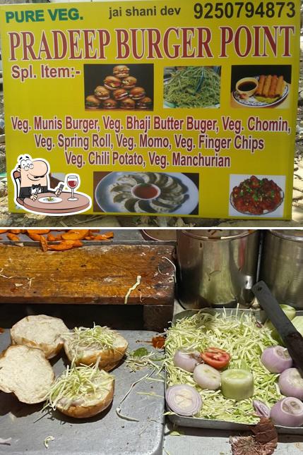 Food at Pardeep Burger Point