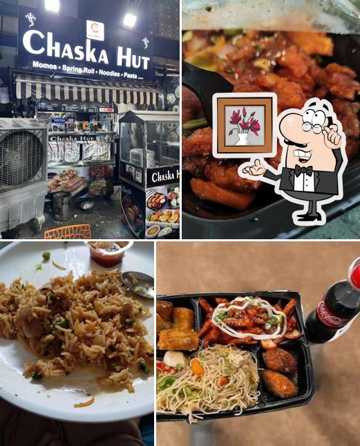 The interior of Chaska Hut (Chinese Food)