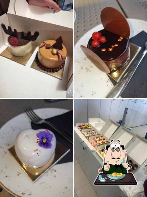Mousse al cioccolato al Pasticceria Dólse