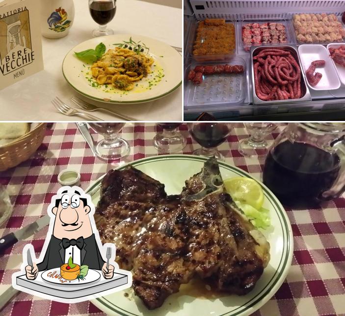 Cibo al Trattoria Bère Vecchie