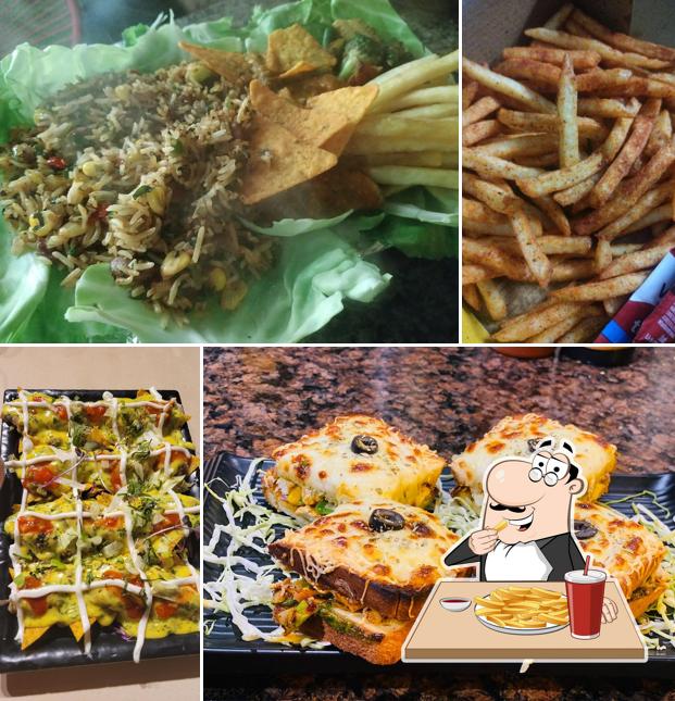 French fries at Roasted Beans