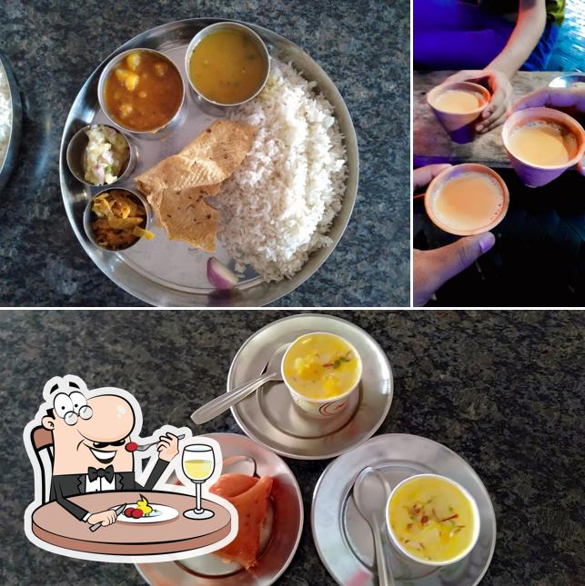 Food at Maharaja Restaurant