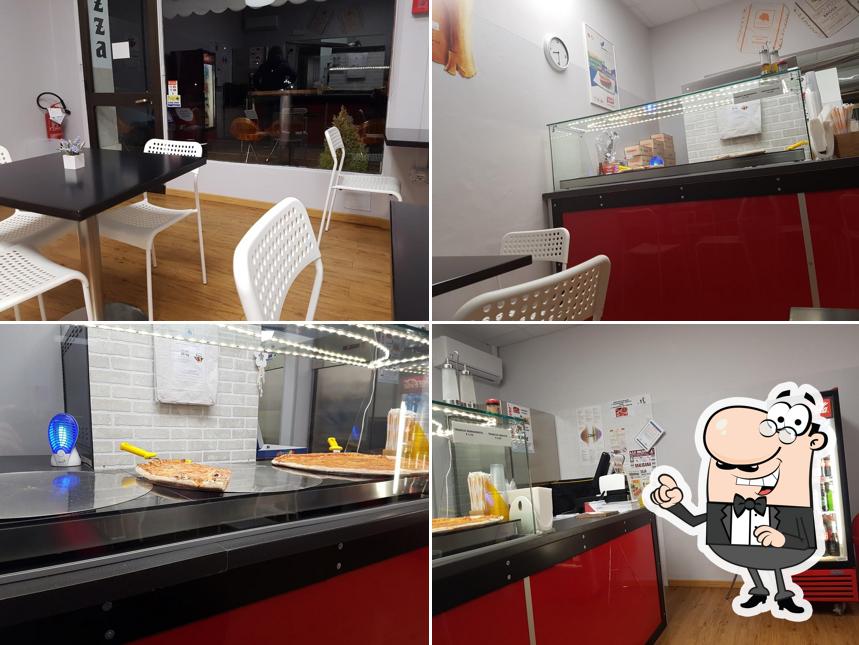Gli interni di Pizza333 Torviscosa