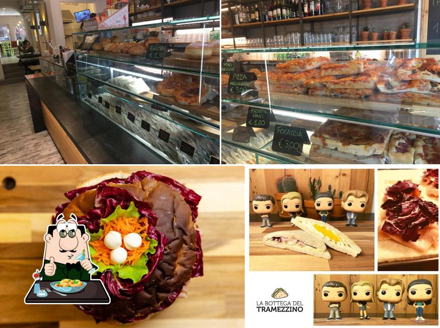 Platti al La Bottega del Tramezzino